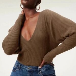 Good American bodysuit sweater